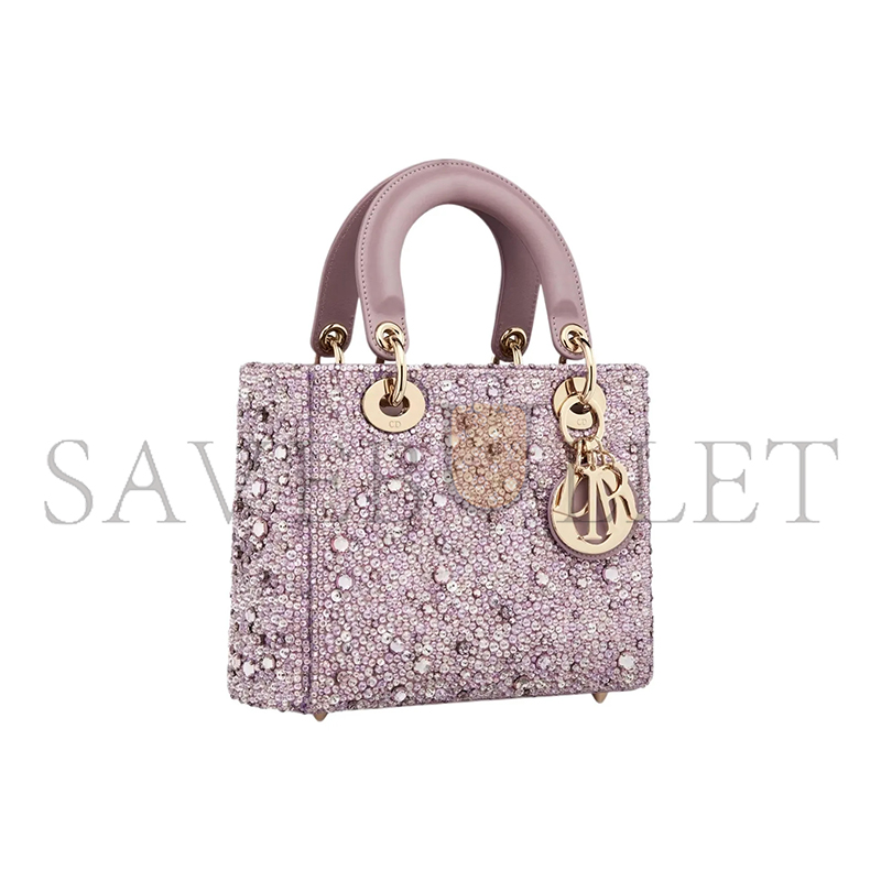 DIOR LADY DIOR BAG M0531OIBI-M01I (20*17*8cm)